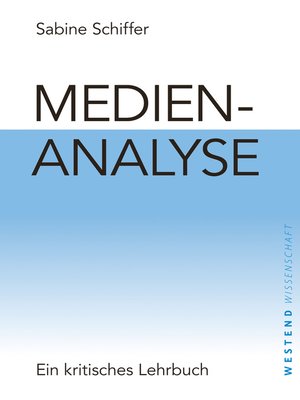 cover image of Medienanalyse